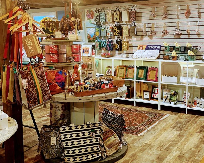 The Global Local in Leesburg, VA is a great spot to get gifts like these wedding gifts, handmade local pottery and candles