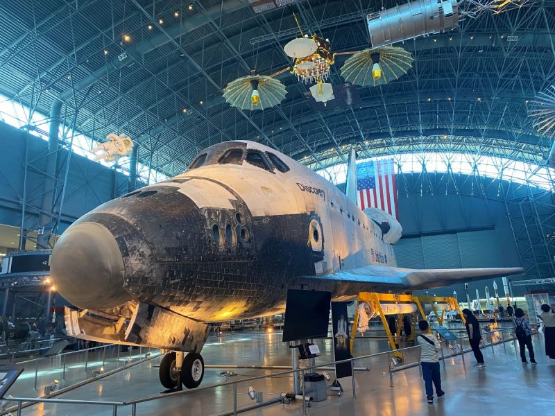 Space Shuttle Discovery in the Steven F. Udvar-Hazy Center in Fairfax County VA