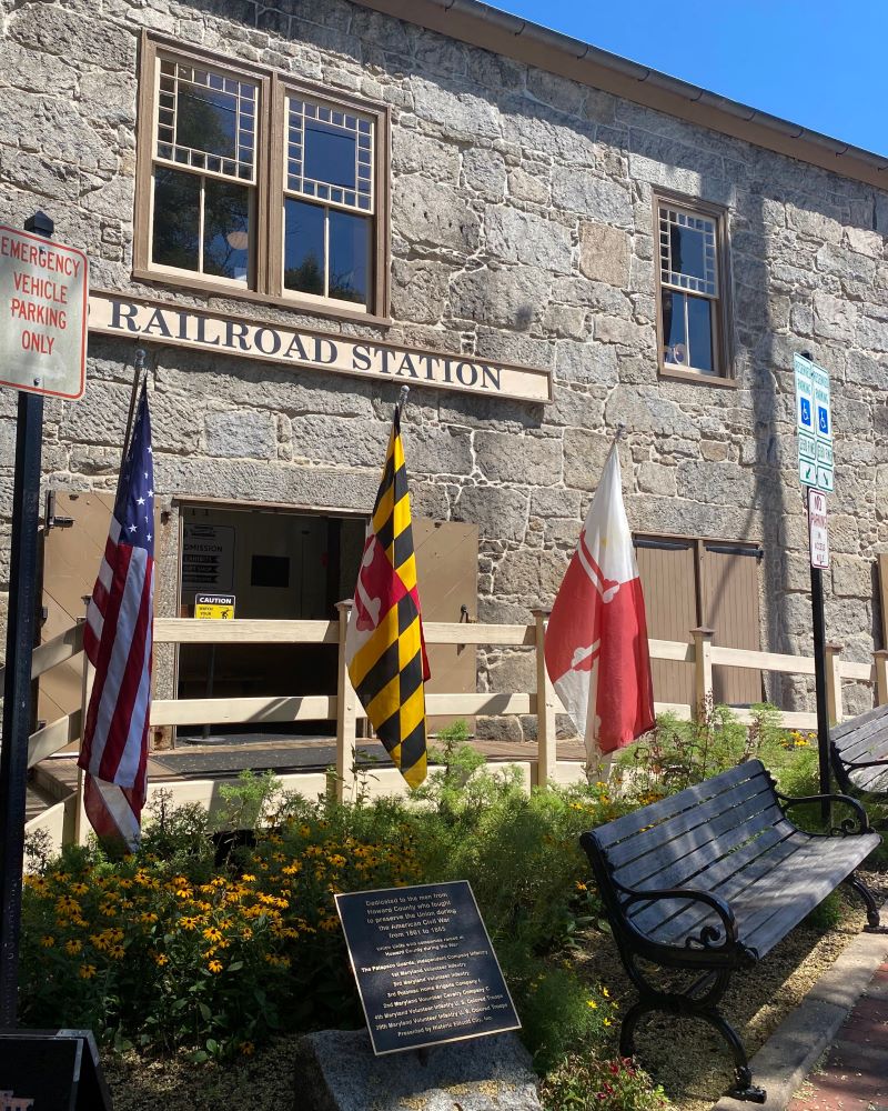 B&O Railroad Museum in Ellicott City MD.