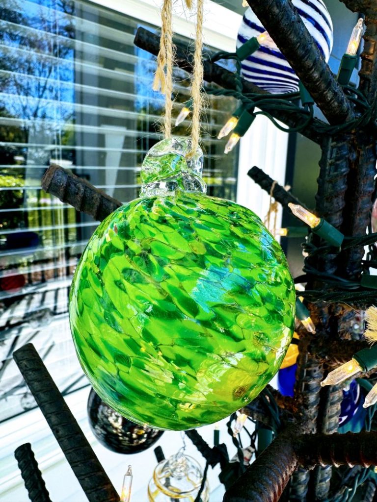 Blown Glass for sale at the Coastal Arts Center.