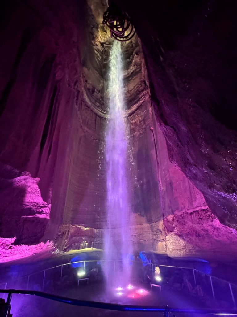 Ruby Falls in Chattanooga.