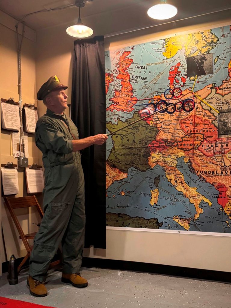 Gen Carl Spaatz National USAAF Museum interactive exhibit.