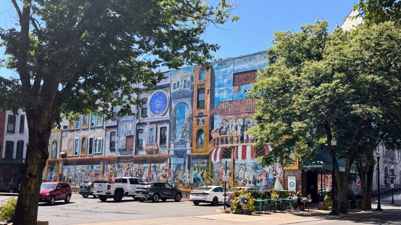 One of the many street murals in Williamsport PA.